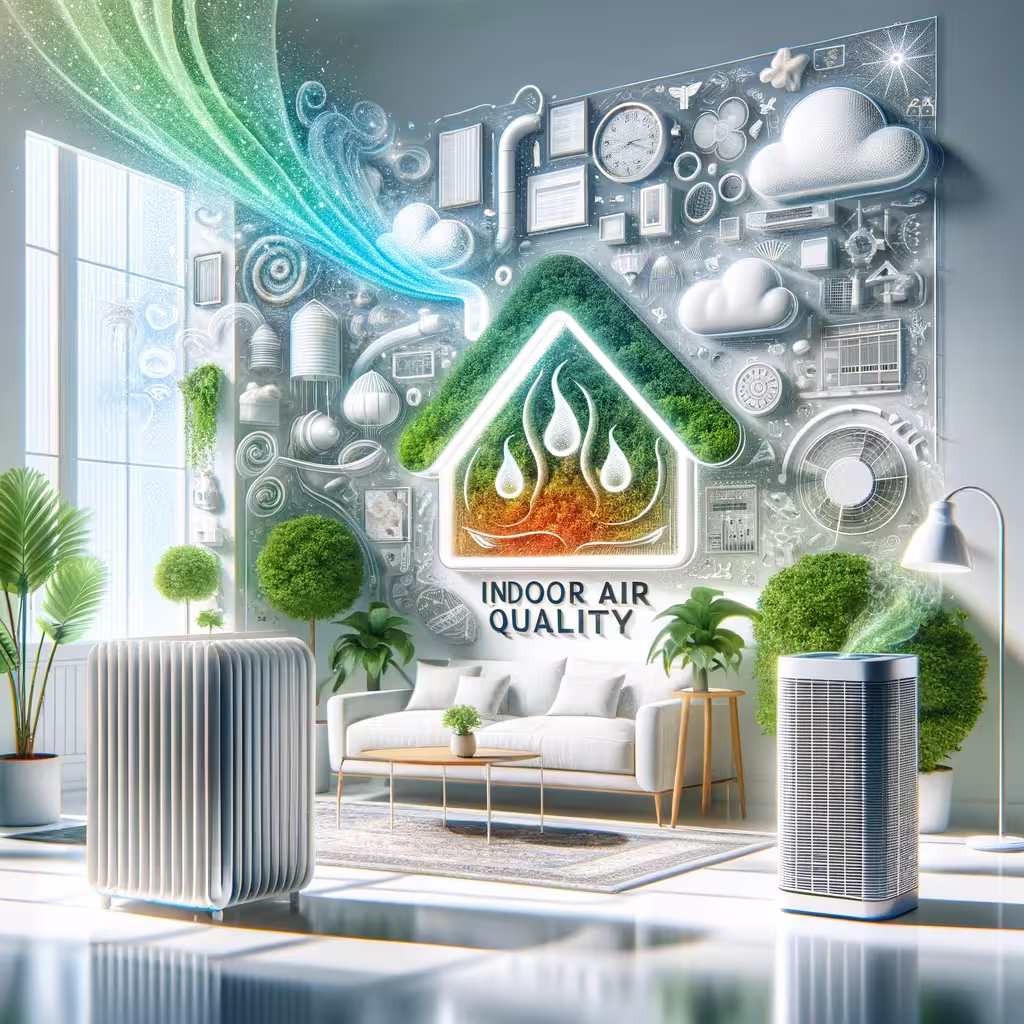 Indoor air quality solutions for cleaner healthier home air